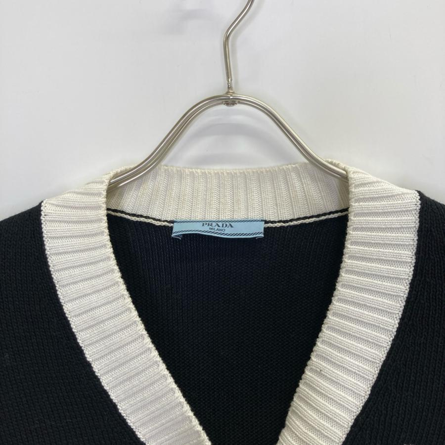 PRADA プラダ 23年製 P25104 クロップド ニットカーディガン PRADA プラダ 23年製 P25104 クロップド ニットカーディガン