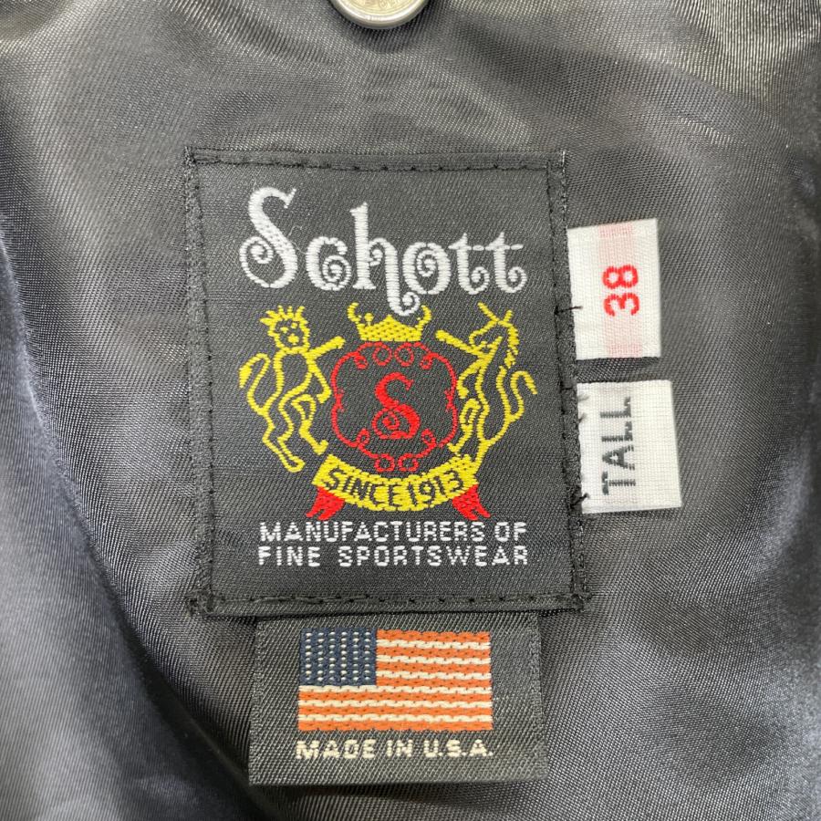 Schott N.Y.C SCHOTT ショット 217US 茶芯 ワンスター ダブル Schott N.Y.C SCHOTT ショット 217US 茶芯 ワンスター ダブル