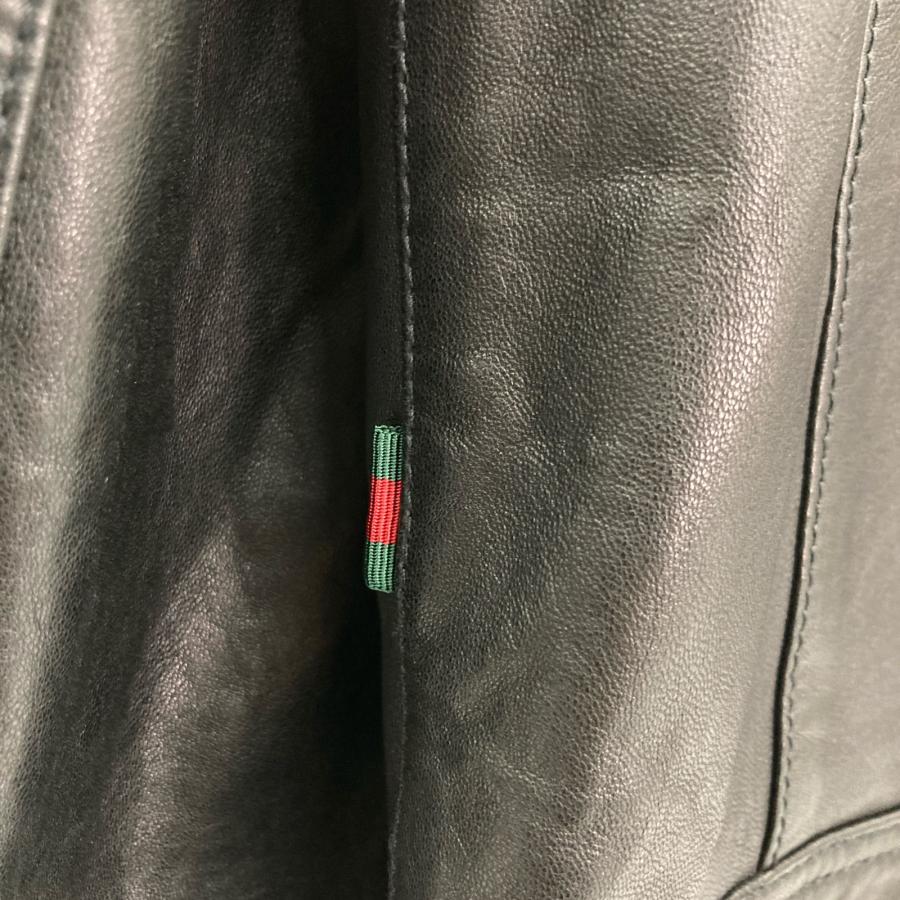 GUCCI（グッチ） ミケーレ期 264857 XN571 ブラック ラムレザー