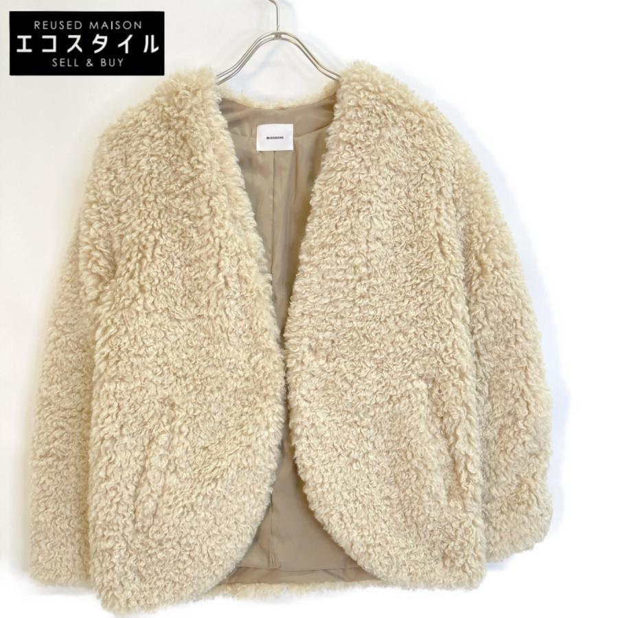 ミースロエ ジャケット【美品】 MIESROHE(ミースロエ) シャギー 