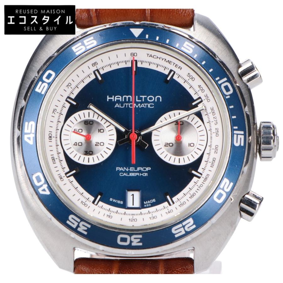 HAMILTON ハミルトン H357160 パンユーロ クロノマチック 自動巻き  