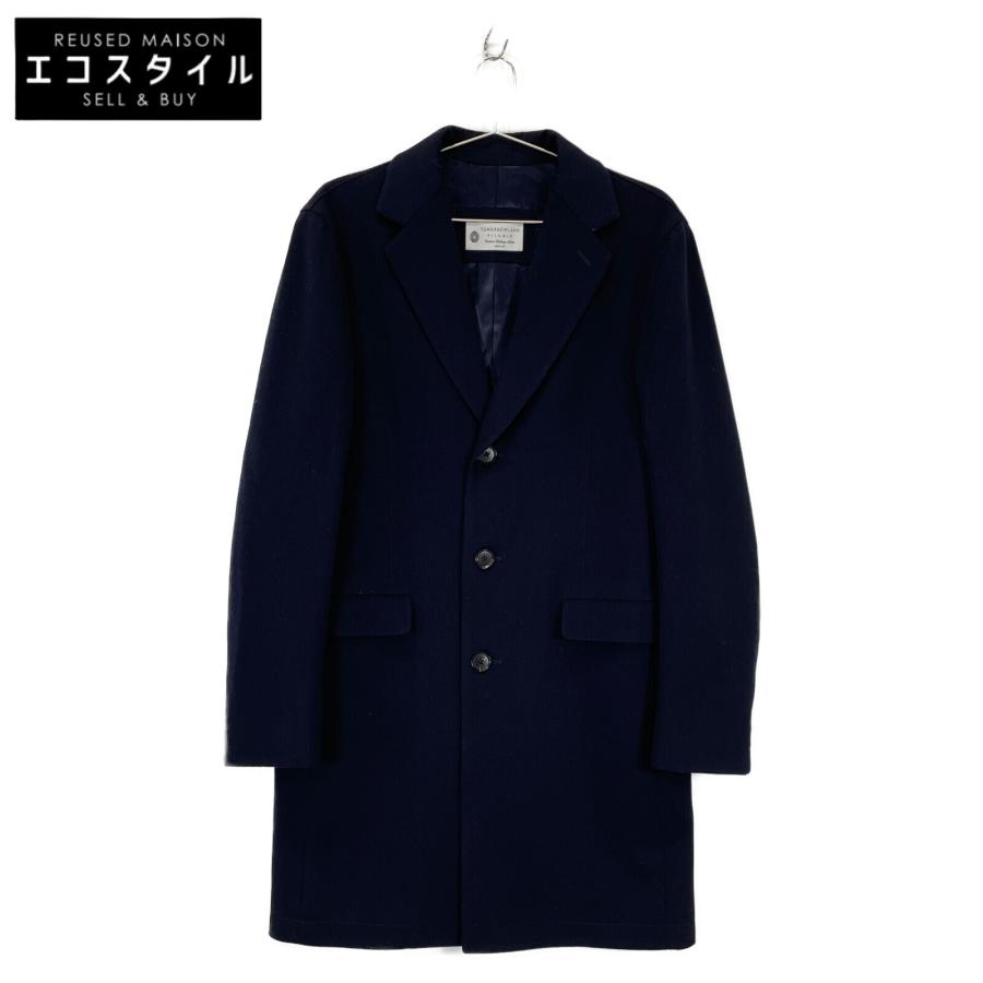 TOMORROWLANDトゥモローランドチェスターコート　ロロピアーナ TOMORROWLAND PILGRIM トゥモローランドピルグリム ネイビー