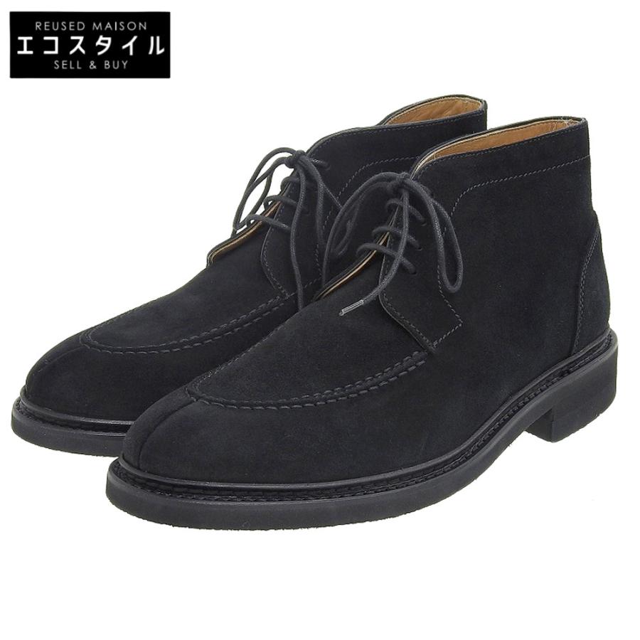 美品 Berwick バーウィック 343 スエード Uチップ シューズ メンズ