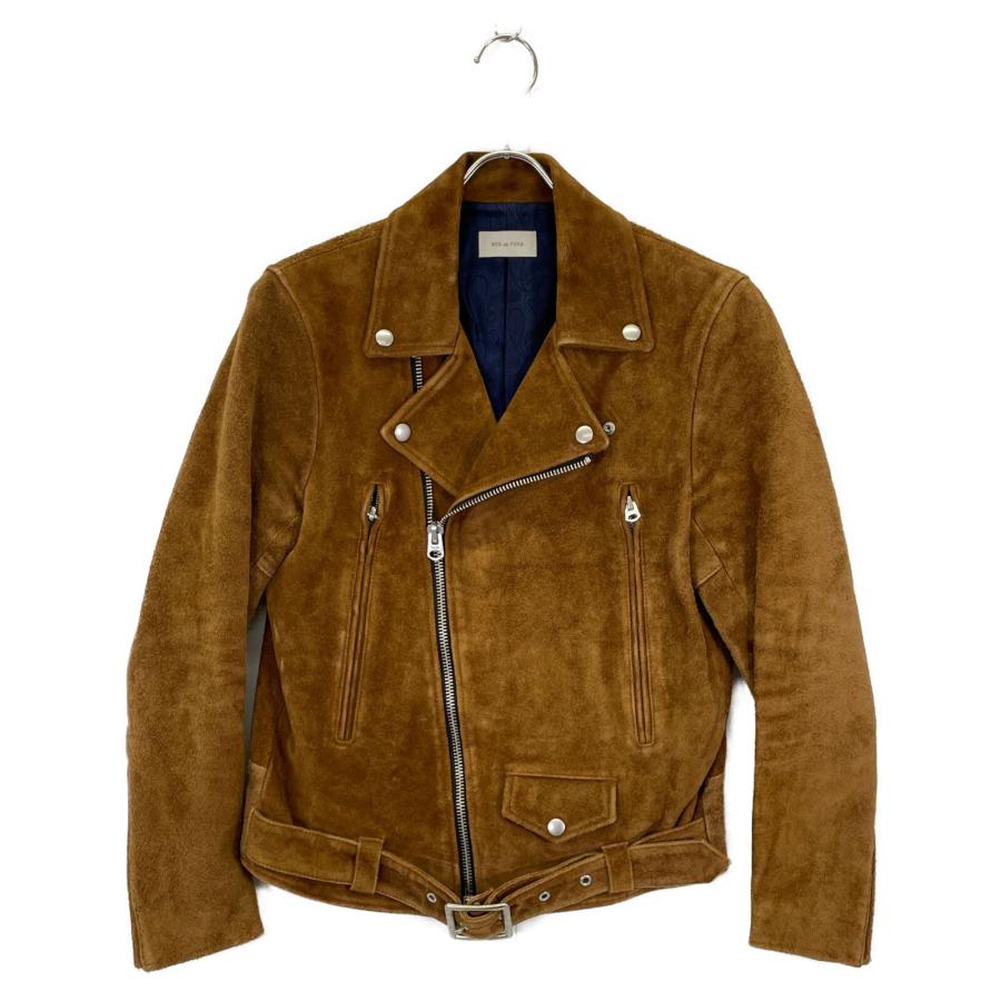 BED J.W. FORD ベッドフォード 15AW キャメル ホーススエード 馬革
