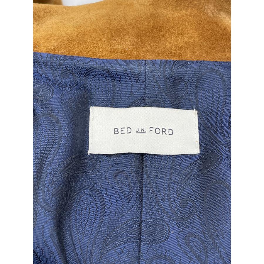 BED J.W. FORD ベッドフォード 15AW キャメル ホーススエード 馬革