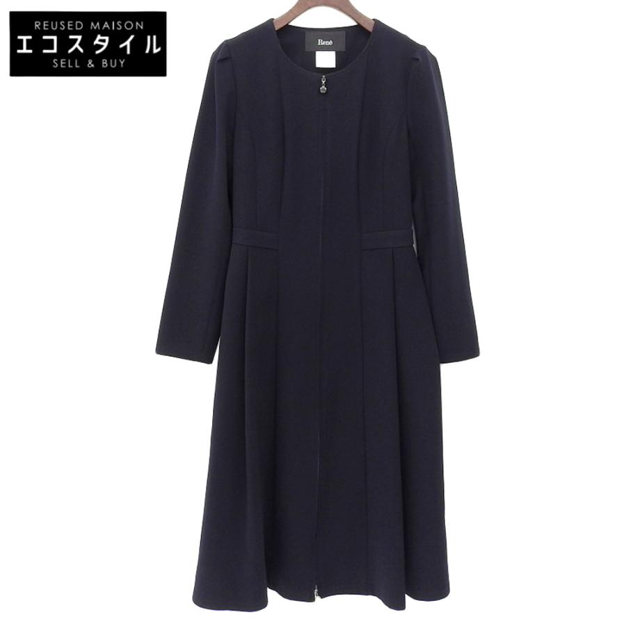 Rene ルネ カメリア×パール ダブルジップ ワンピース レディース Rene ルネ カメリア×パール ダブルジップ ワンピース レディース
