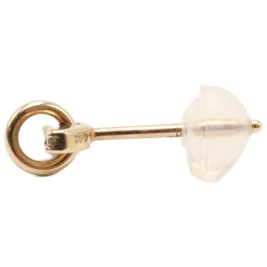 Hirotaka ヒロタカダイヤモンドドロップピアス