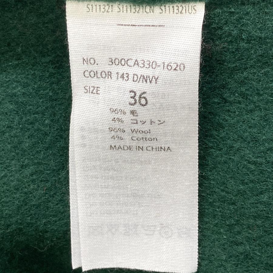 ENFOLD（エンフォルド） 300CA330-1620 ウール ソフトリバー スリット