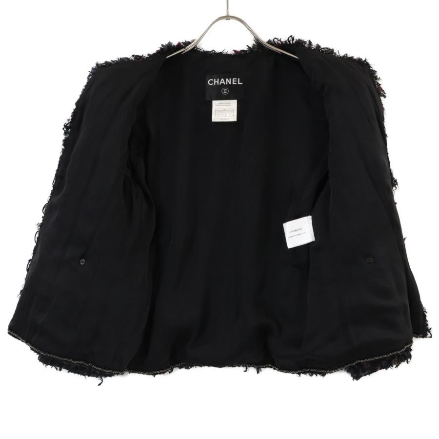 シャネル　CHANEL　ジャケット38 ハンガー付き マキシ ハンドバッグ、グレインド カーフスキン、ブラック