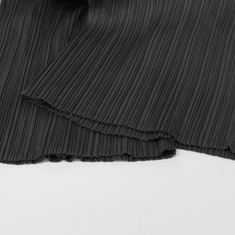 PLEATS PLEASE プリーツプリーズ PP04-JF643 グレー ワイドパンツ 3