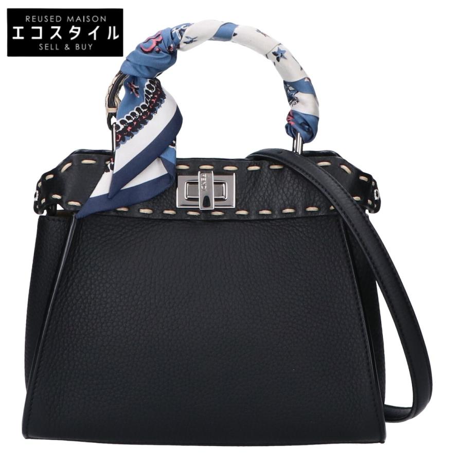 fendi フェンディ セレリア ピーカブー スモール ミニ 8BN244 黒 FENDI（フェンディ） 8BN244 セレリア ピーカブー ミニ カーフx