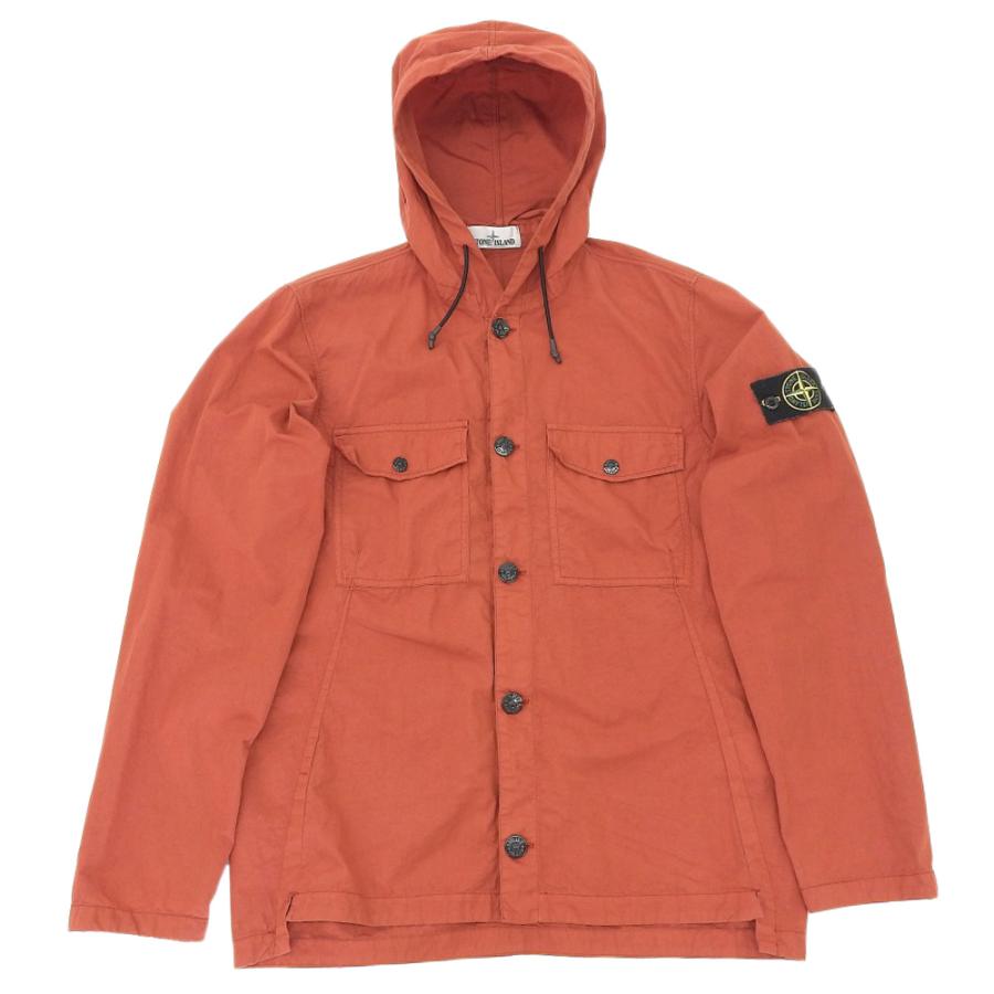 STONE ISLAND ストーンアイランド フーディジャケット メンズ レッド M