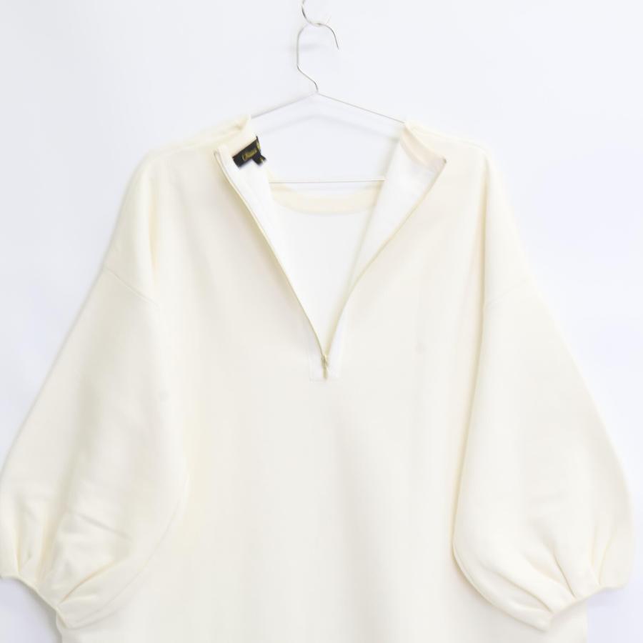 DRAWER（ドゥロワー） 6526-199-1483 ホワイト WINTER1 バックジップ