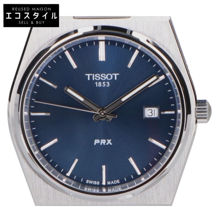 TISSOT 美品 ティソ T137.410.11.041.00 PRX デイト クオーツ 腕時計 