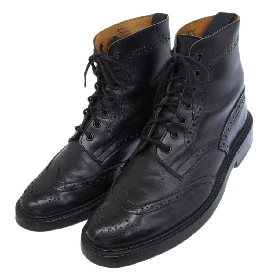 Tricker's（トリッカーズ） STOW ブローグ カントリー ブーツ シューズ