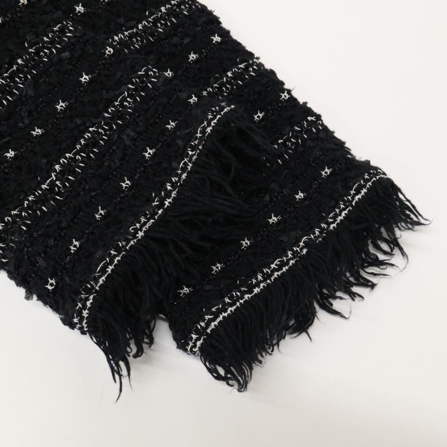 FOXEY（フォクシー） 33524 リボンヤーンx異素材編み込み ツイード