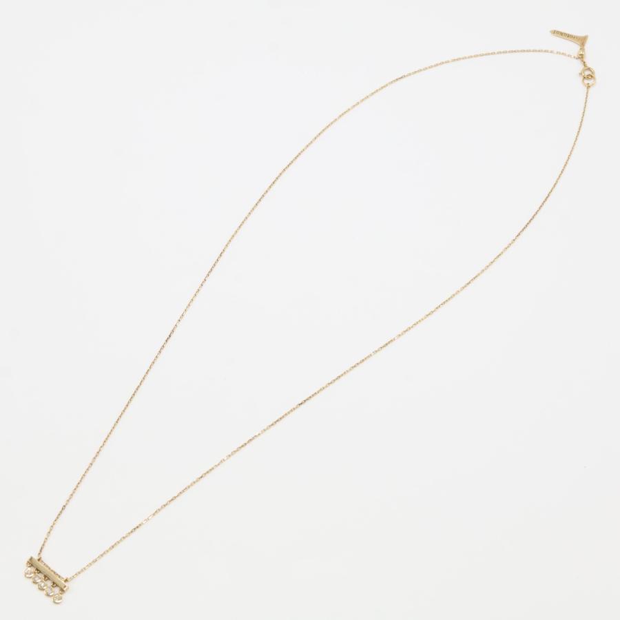 ヒロタカ　Hirotaka ロングネックレス　80センチ　K10 ダイヤ 調整可 ヒロタカ Hirotaka ロングネックレス 80センチ K10 ダイヤ 調整可