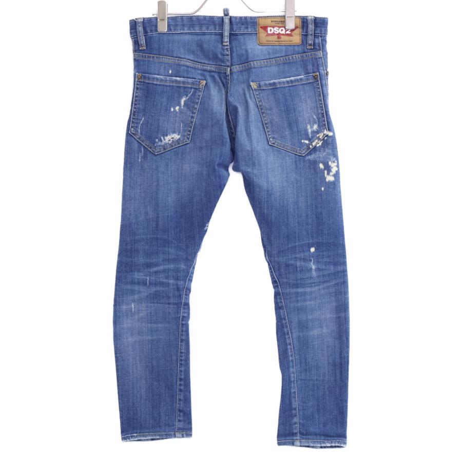 ディースクエアード S71LB0312 ｾｸｼｰﾂｲｽﾄ ｸﾗｯｼｭ加工ﾃﾞﾆﾑ 44 DSQUARED2（ディースクエアード） S71LB0312 セクシーツイスト