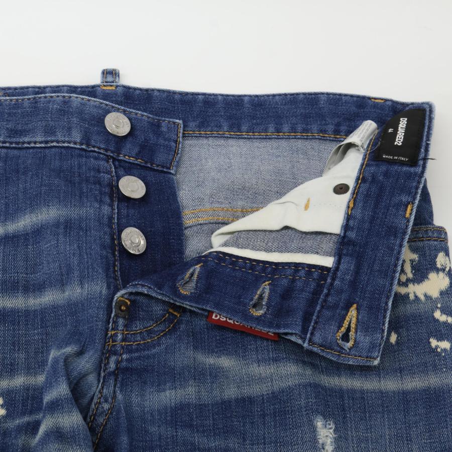 DSQUARED2 セクシーツイスト デニム ブルー 44