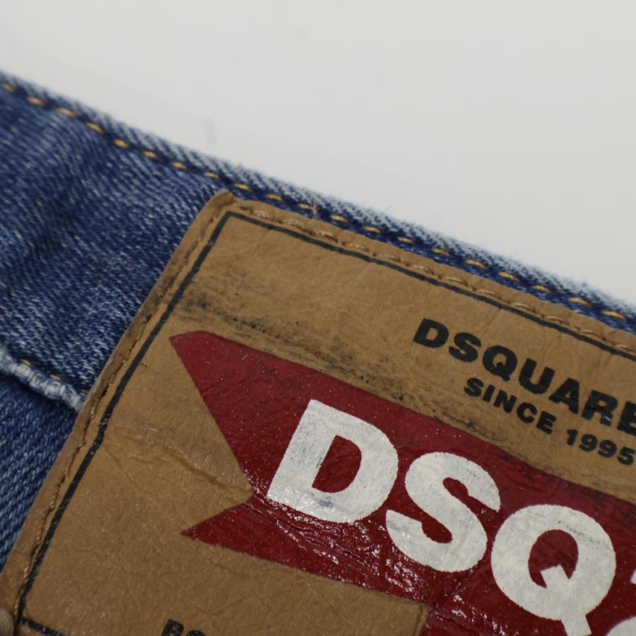 ディースクエアード S71LB0312 ｾｸｼｰﾂｲｽﾄ ｸﾗｯｼｭ加工ﾃﾞﾆﾑ 44 DSQUARED2（ディースクエアード） S71LB0312 セクシーツイスト