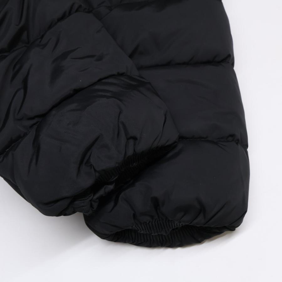 MONCLER◇ロングダウンジャケット/O/ポリエステル/BLK/112-093-49917