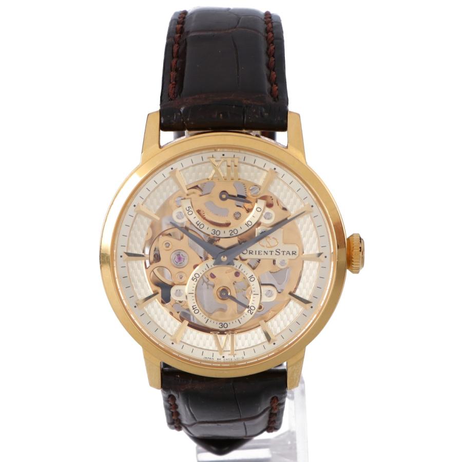 ORIENT STAR スケルトン手巻き時計 ゴールド　WZ0031DX Amazon | オリエント オリエントスター スケルトン 手巻き