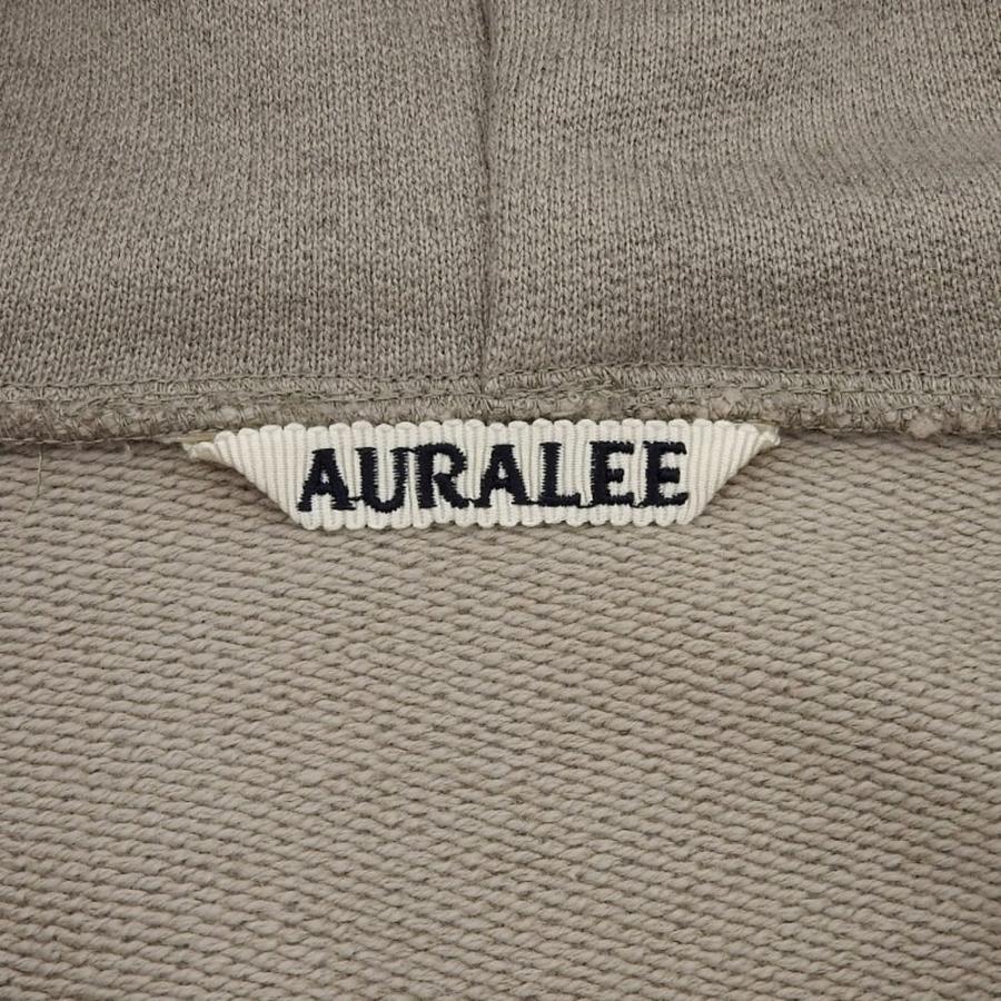 AURALEE オーラリー SUPER SOFT HEAVY SWEAT P/O PARKAパーカ コットン