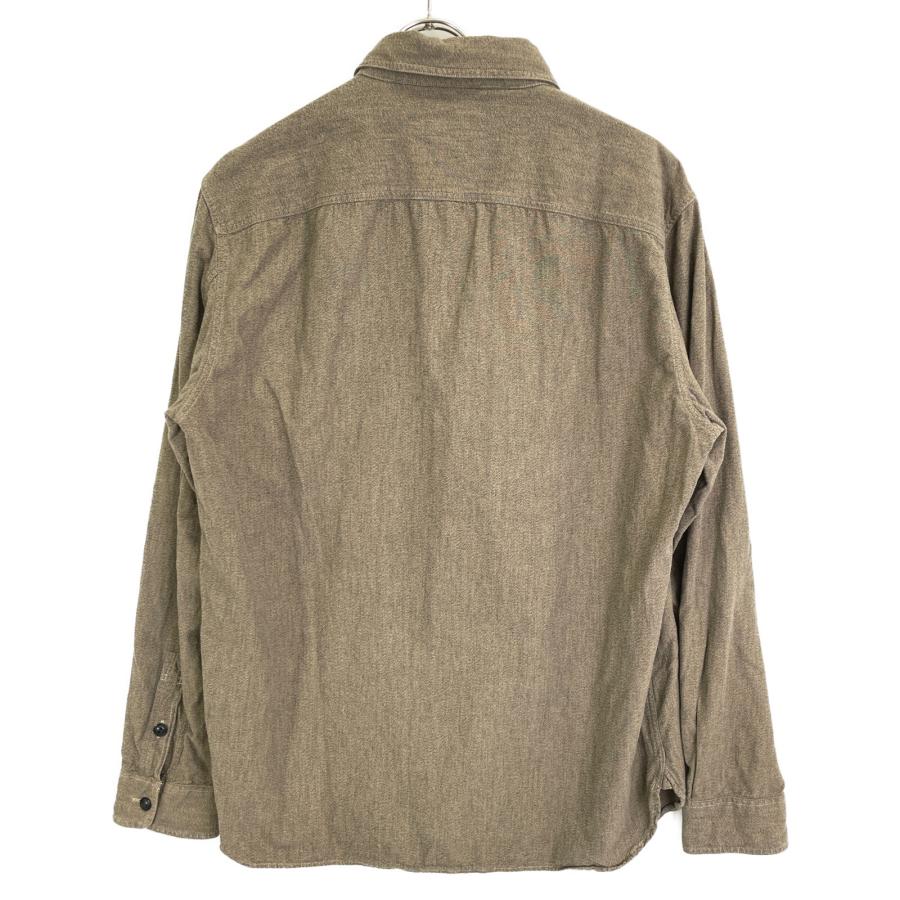 RRL ダブルアールエル SELVEDGE JASPE WORKSHIRT ワークシャツ カーキ