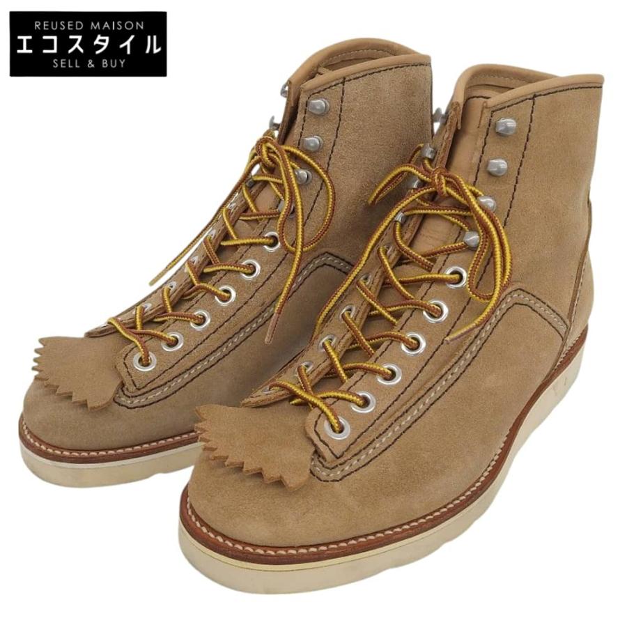 美品 LONE WOLF ロンウルフ スエード ハンターブーツ シューズ メンズ