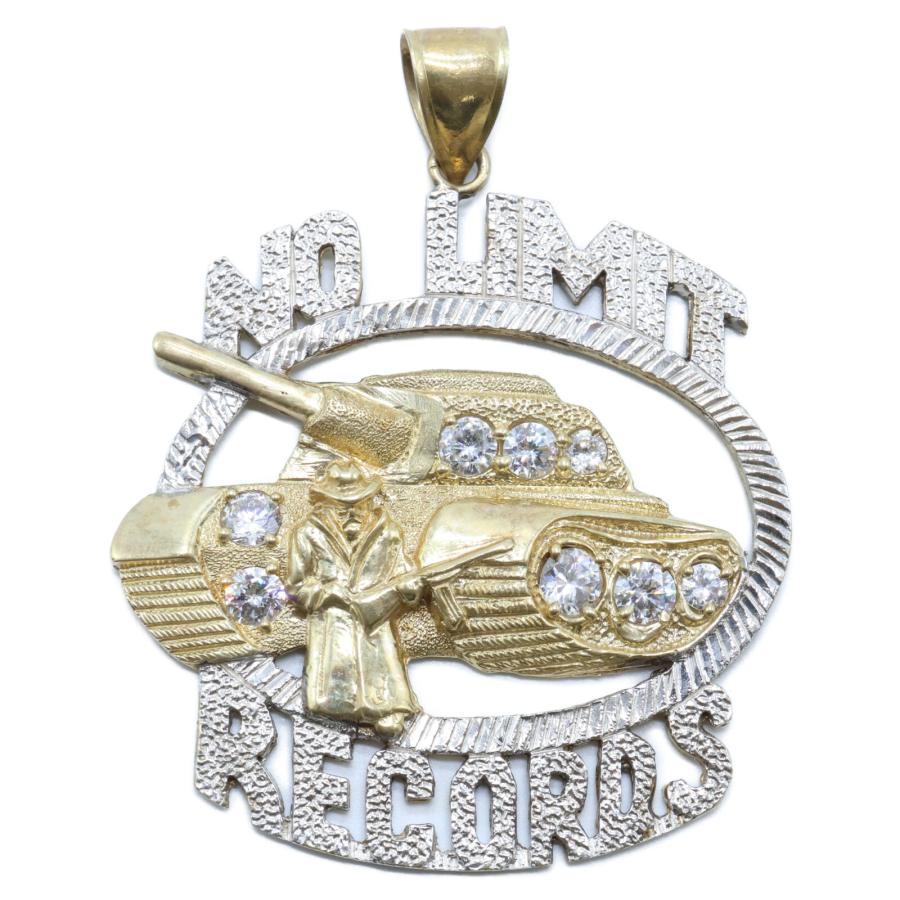 アヴァランチ　10k ペンダントトップ AVALANCHE アヴァランチ 10K NO LIMIT RECORDS ペンダントトップ YG x