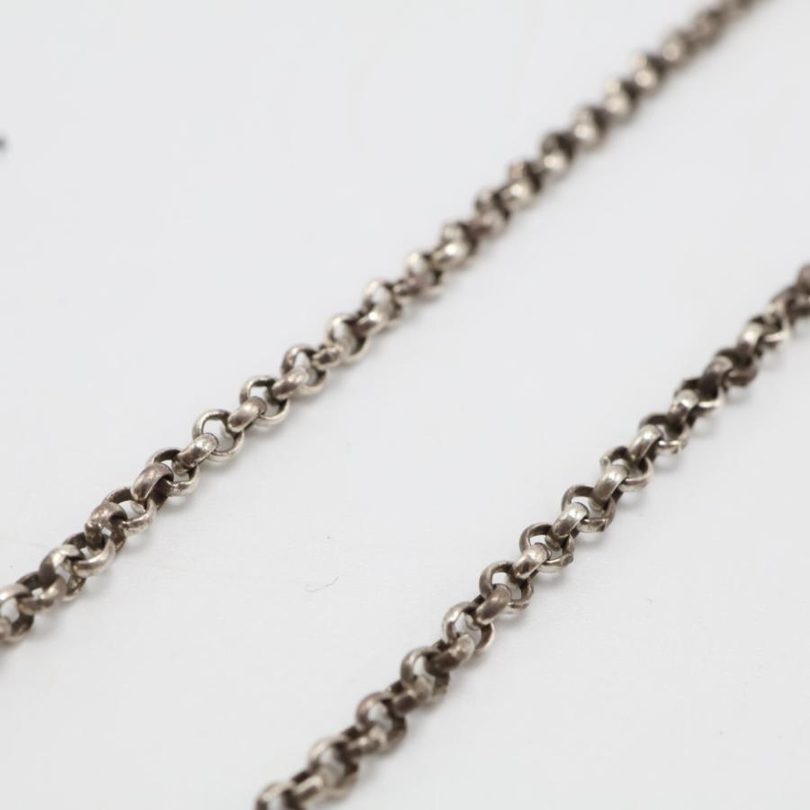 Chrome Hearts クロムハーツ 925 ロールチェーン16インチ ネックレス