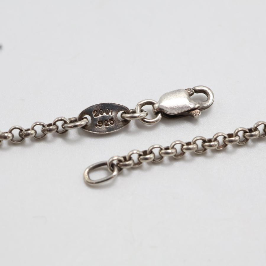 CHROME HEARTS シルバー925 ロールチェーン Chrome Hearts クロムハーツ 925 ロールチェーン16インチ