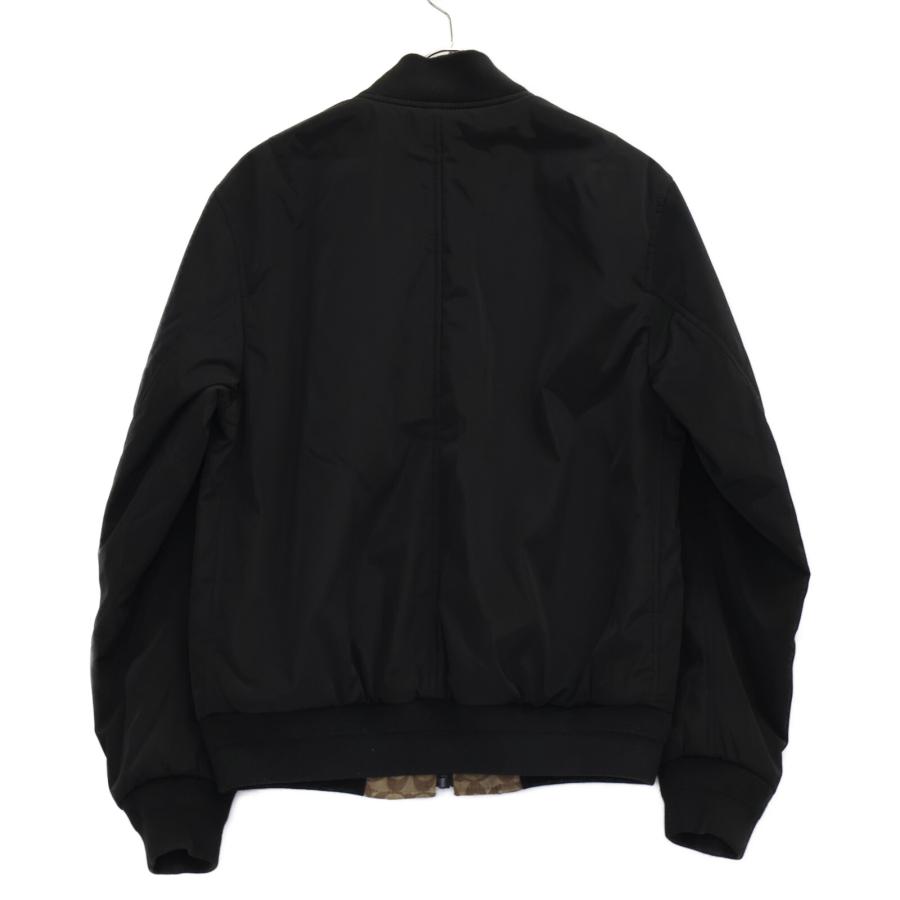 COACH（コーチ） 3089 リバーシブル ブルゾン ブラック／ベージュ S