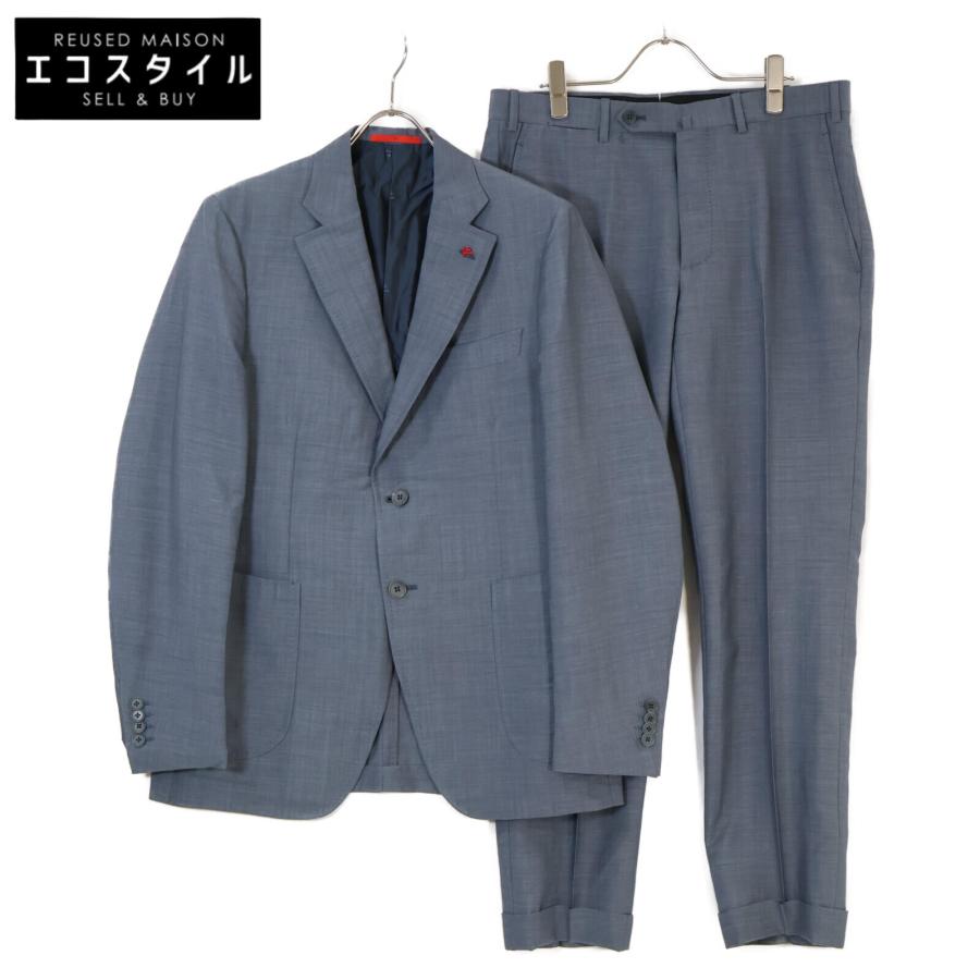 ☆イタリア製☆ ISAIA セットアップ スーツ ストライプ シングル