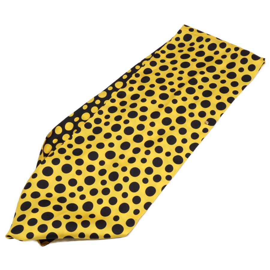 【美品】 ルイ ヴィトン 草間彌生 シルク スヌード スカーフ  ドット柄 美品】 ルイ ヴィトン 草間彌生 シルク スヌード スカーフ ドット柄