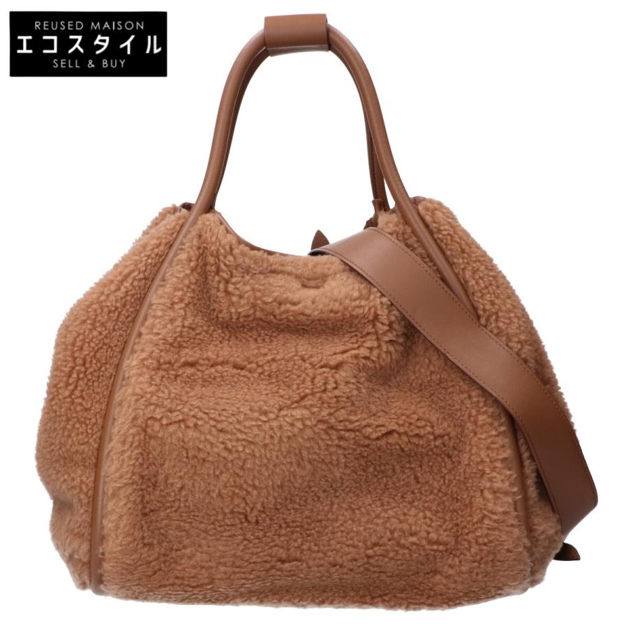 美品/国内正規 Max Mara マックスマーラ 451604236 テディベア Tマリン