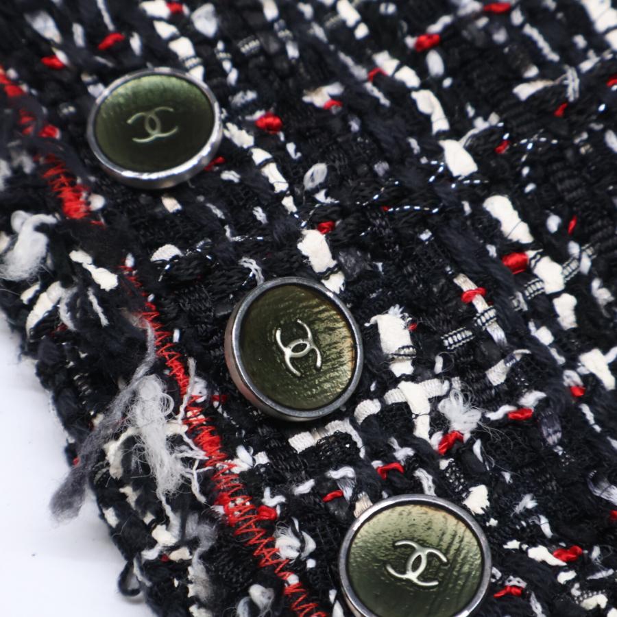 CHANEL（シャネル） 国内正規/ 05P P26010 ココマークボタン ツイード
