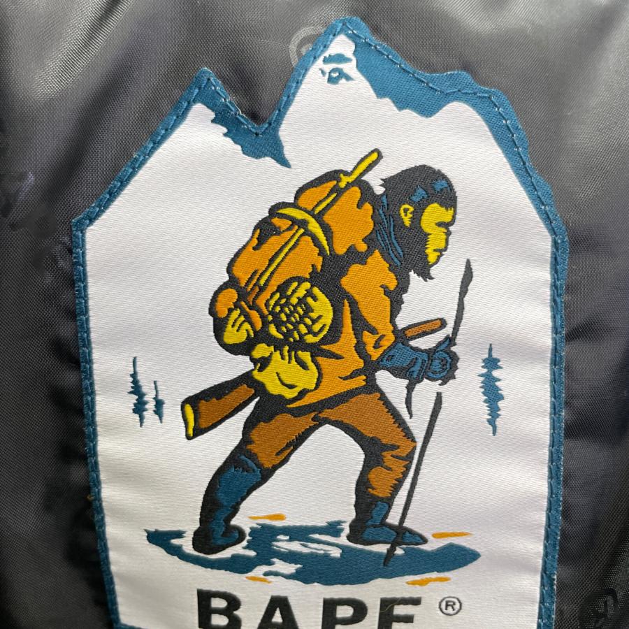 A BATHING APE アベイシングエイプ BAPE X NANGA ヒノックダウン  