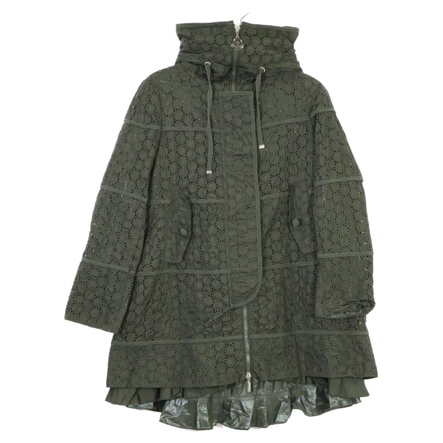 MONCLER（モンクレール） カーキ ALBATRE レース スプリングコート