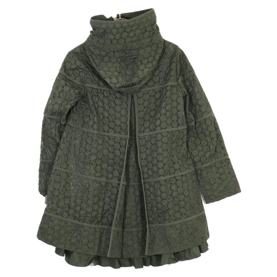 MONCLER（モンクレール） カーキ ALBATRE レース スプリングコート