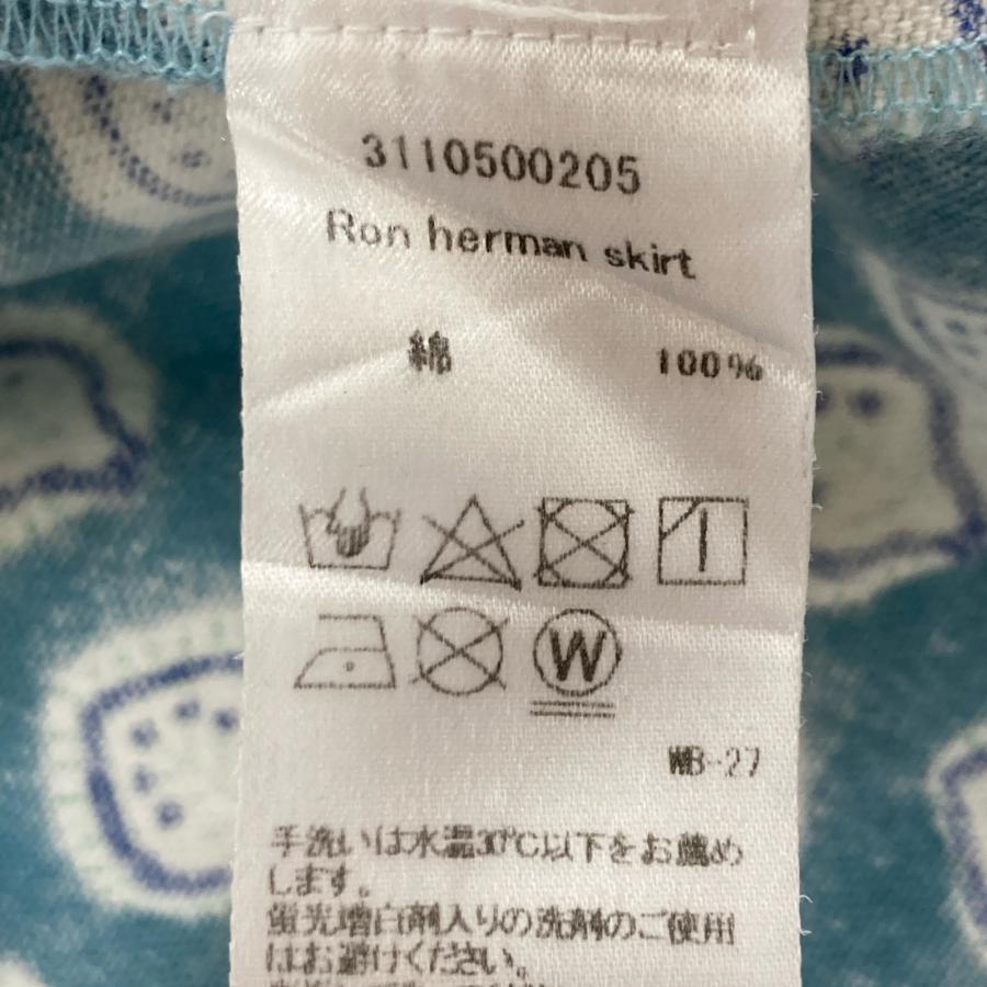 Ron Herman ロンハーマン 【×SZ Blockprints】ブルー キャンバス