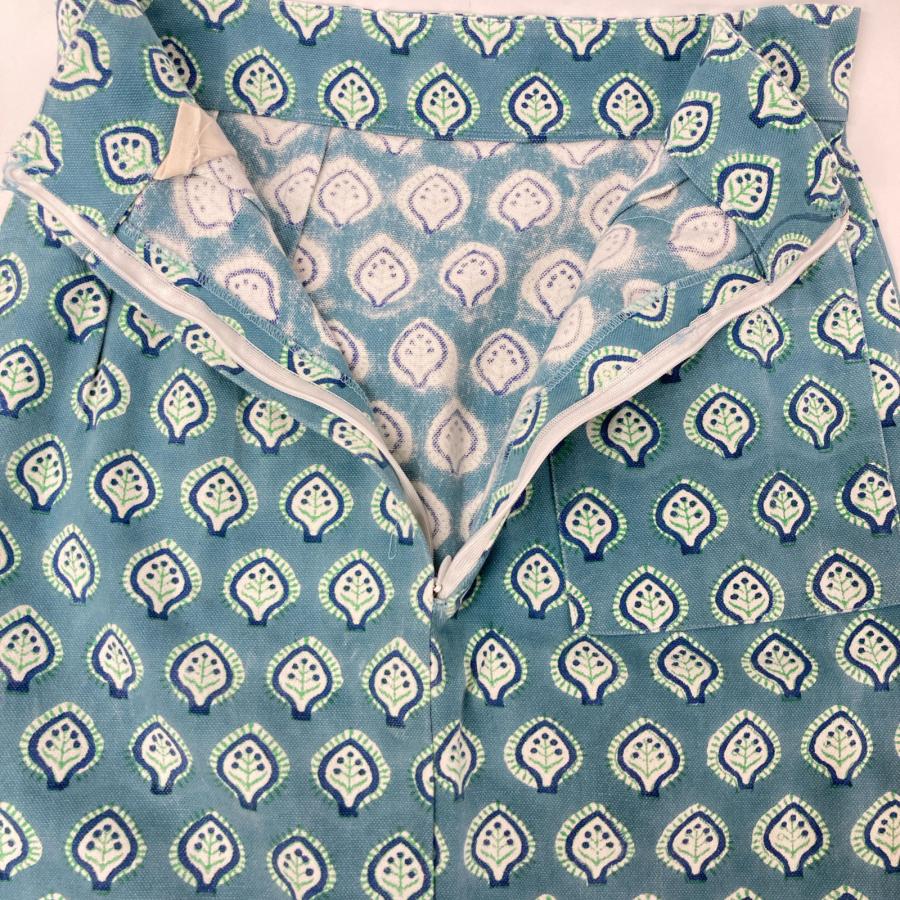 Ron Herman ロンハーマン 【×SZ Blockprints】ブルー キャンバス