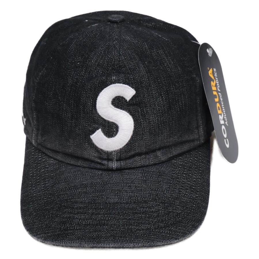 supreme Cordura Denim S Logo 6-Panel 黒 Supreme Cordura Denim S Logo 6-Panel 黒 - メルカリ