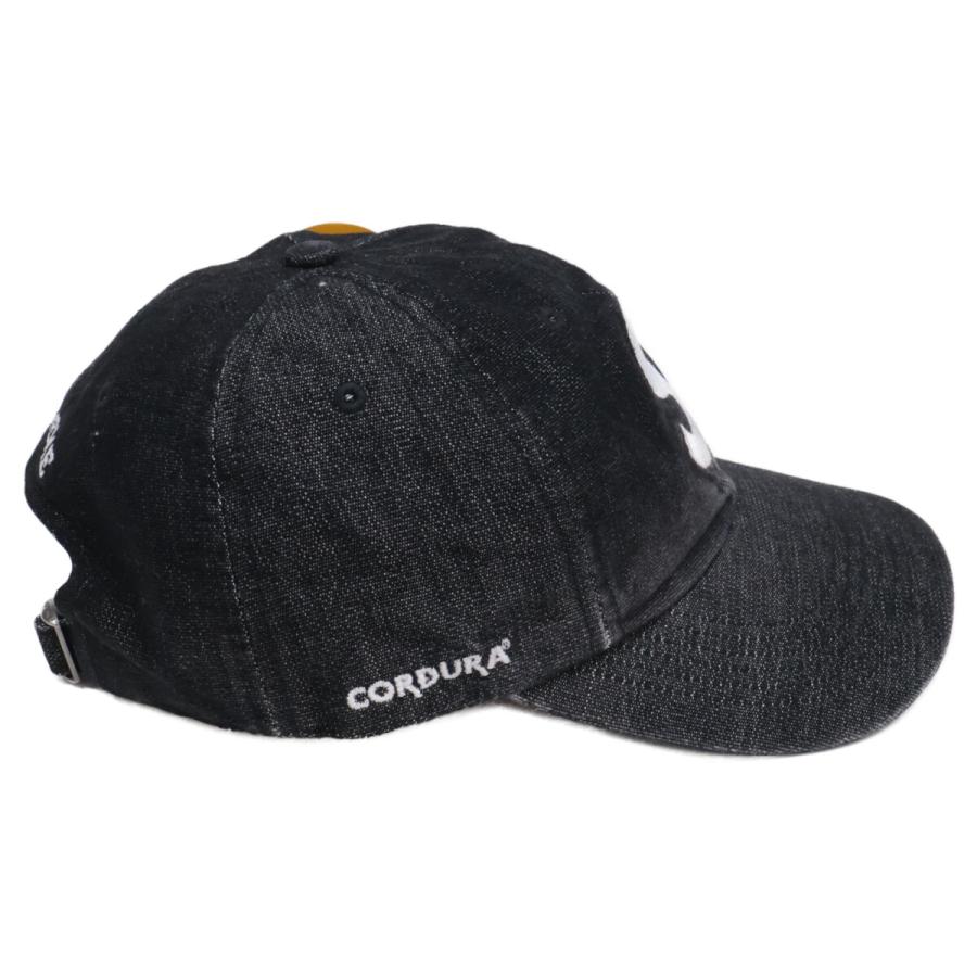 シュプリーム　Sロゴ　キャップ　ブラック　デニム　コーデュラ　25ss Supreme シュプリーム 25SS Cordura Denim S Logo 6-Panel デニム