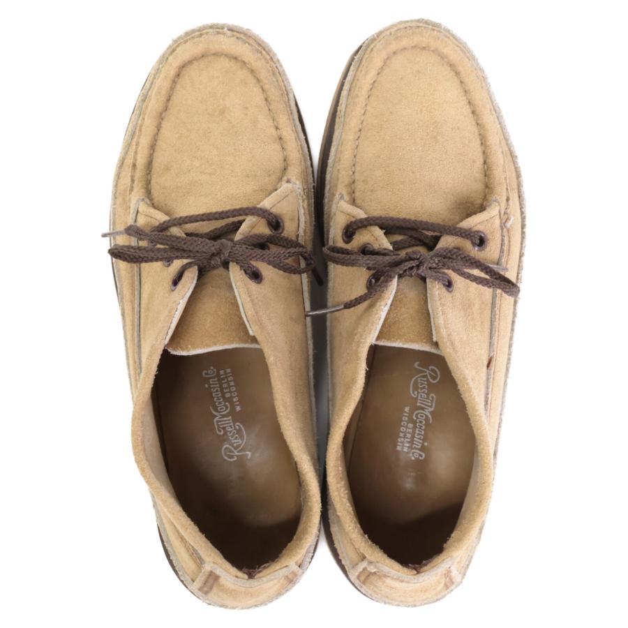 Russell Moccasin Co. モカシン 8 1/2 ベージュ Russell Moccasin Co. モカシン 8 1/2 ベージュ RUSSELL MOCCASIN