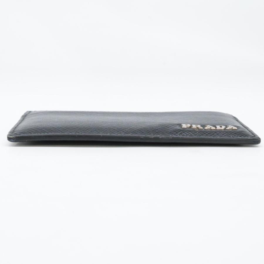 PRADA プラダ サフィアーノ レザー カードケース ブラック
