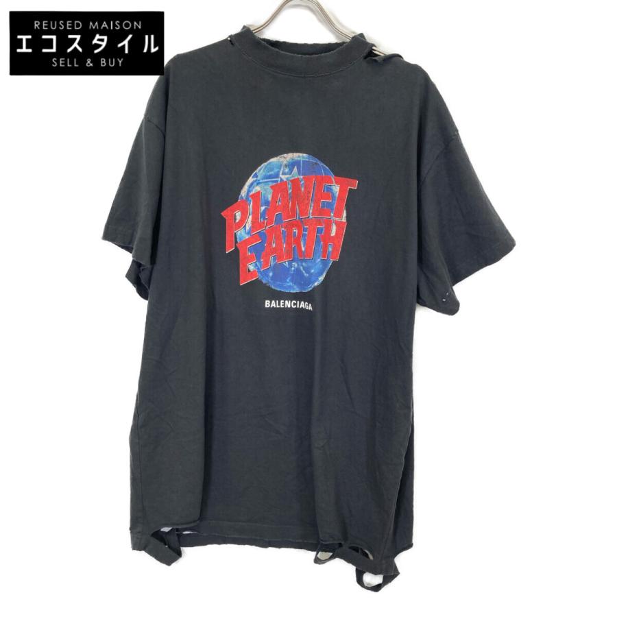 BALENCIAGA（バレンシアガ） 787349 プラネットアース クラッシュ加工