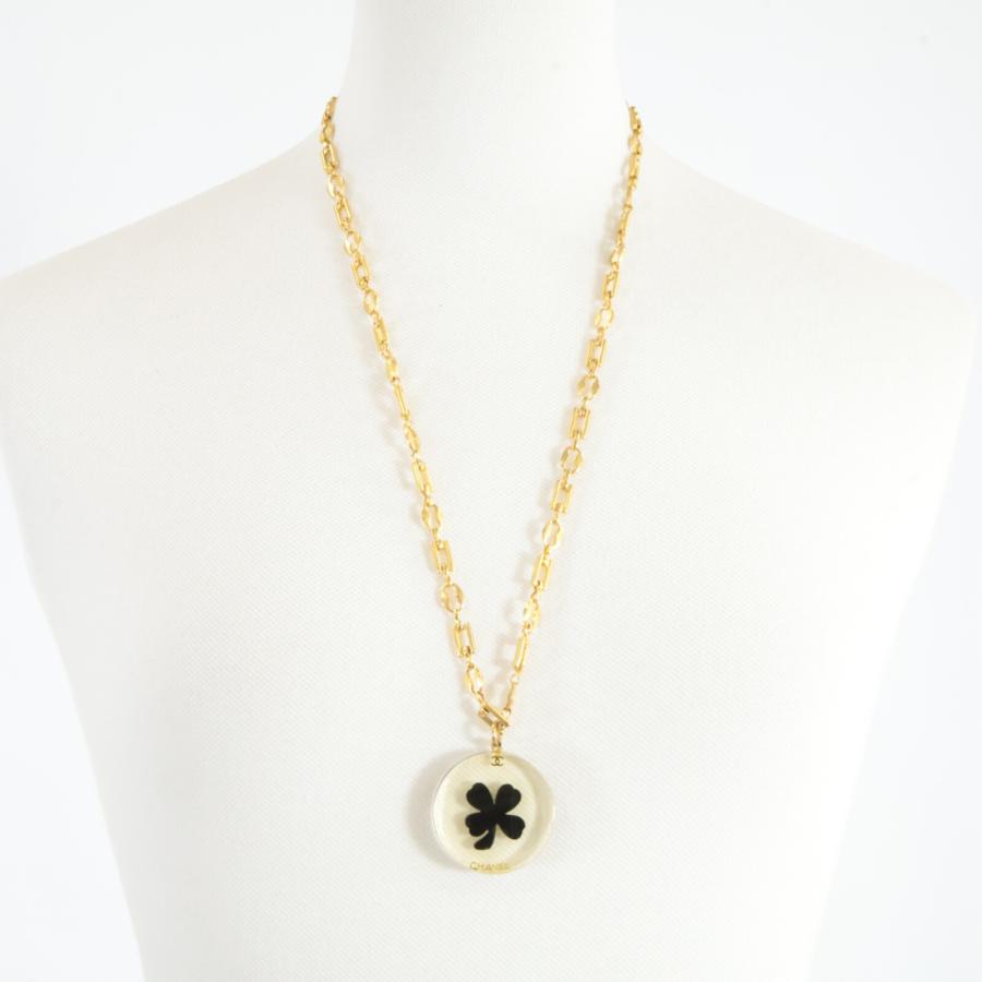 CHANEL シャネル　ココマーククローバーネックレス　 ゴールドカラー CHANEL シャネル ヴィンテージ ココマーク クローバー 四つ葉
