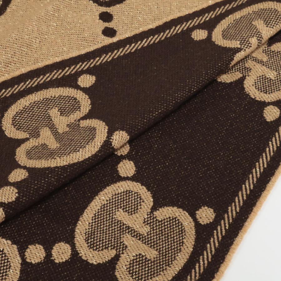 GUCCI（グッチ） 美品 598993 3GC15 GG ラメ ジャカード フリンジ