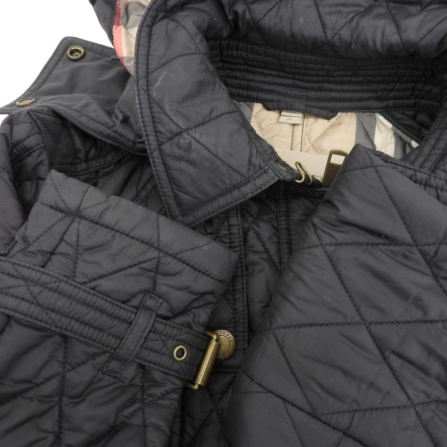美品 BURBERRY BRIT バーバリーブリット ナイロン キルティング